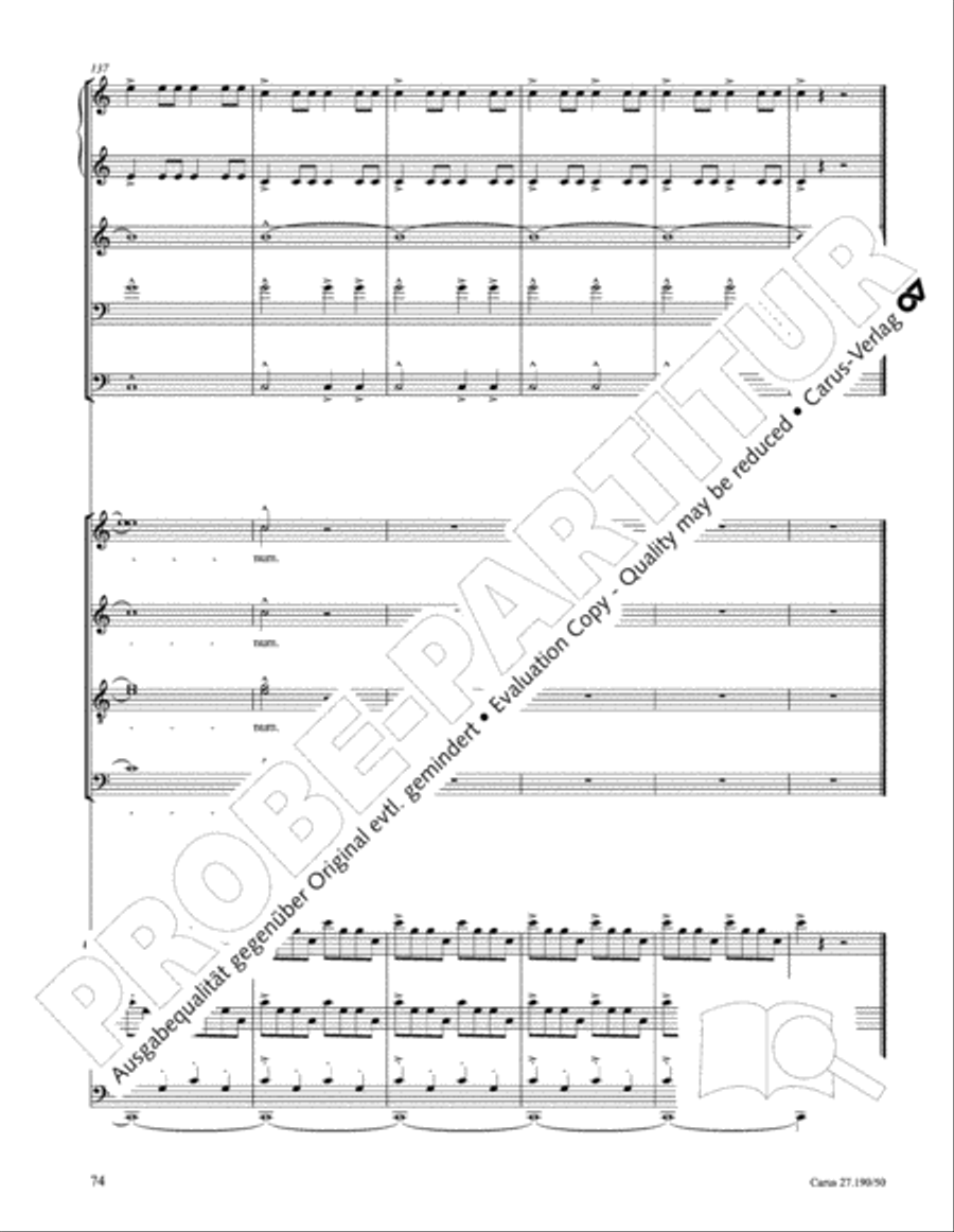 Te Deum TB scores gallery preview page 81