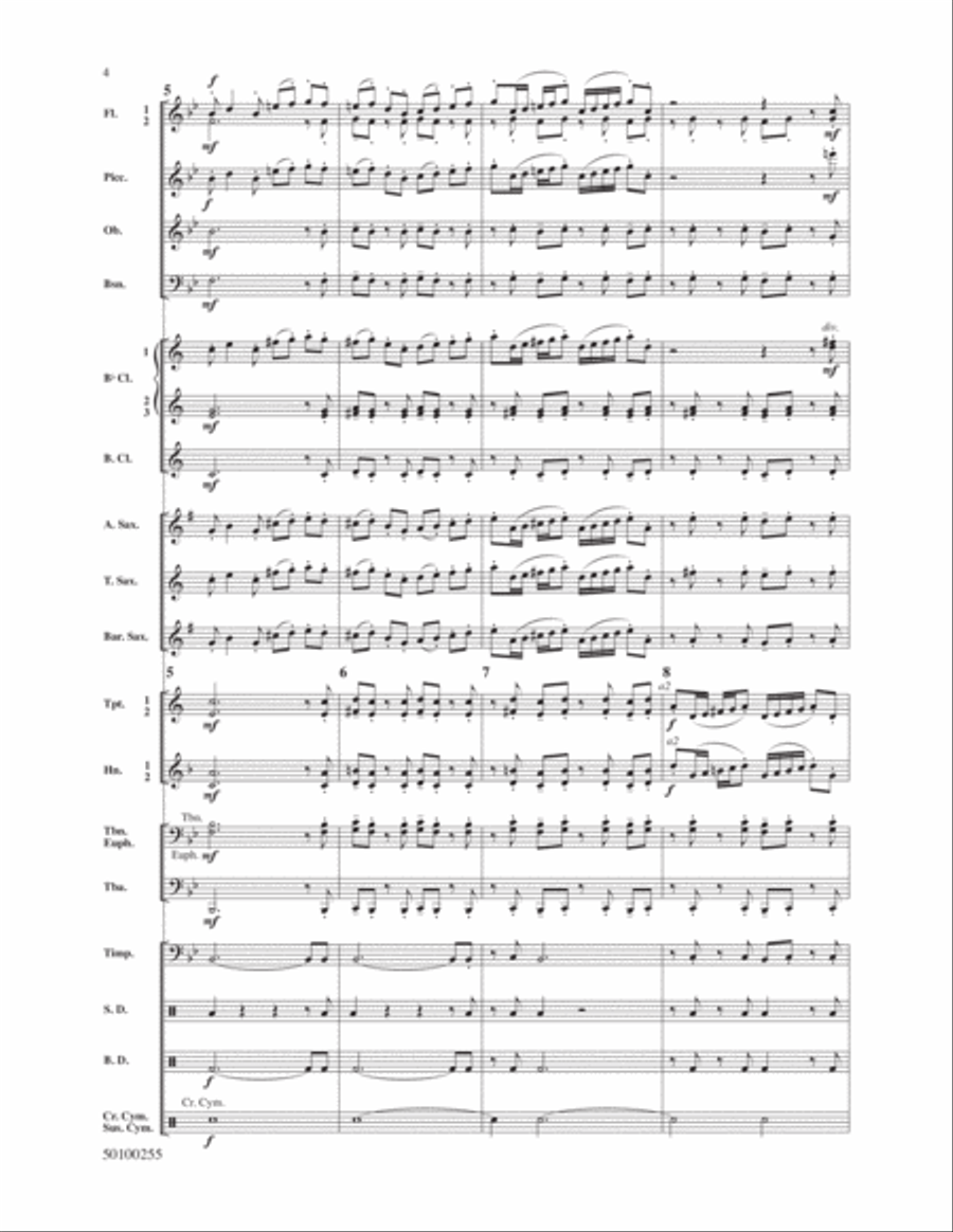 If You See Dolphins (You've Gone Too Far) Concert Band scores gallery preview page 2