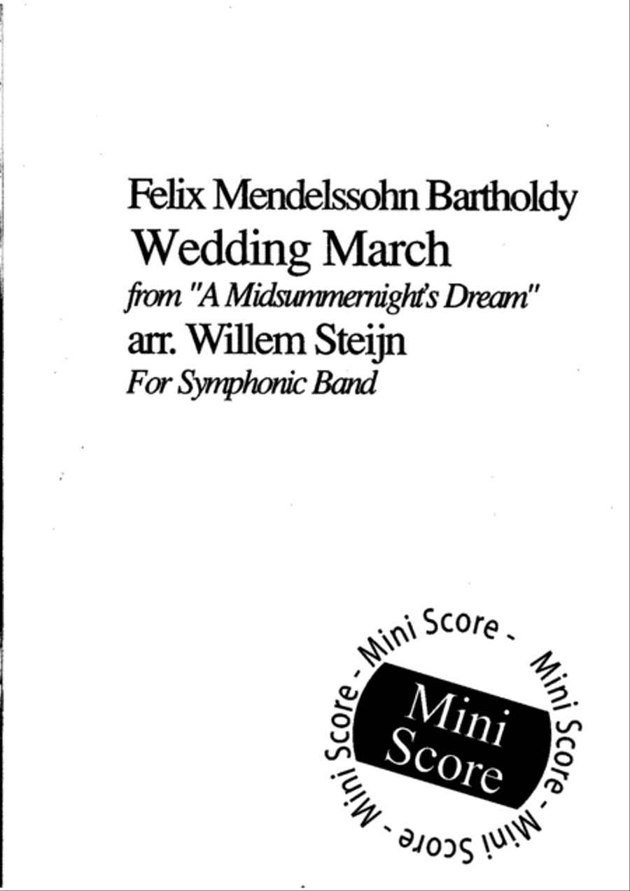 Wedding March Fanfare Band scores gallery preview page 3