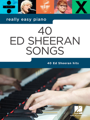 Book cover for Ed Sheeran – Really Easy Piano