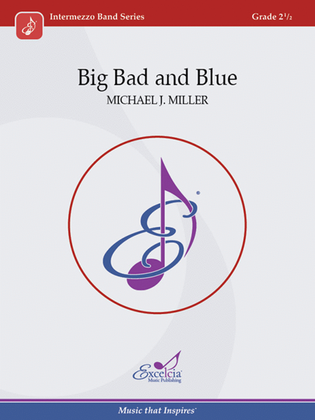 Book cover for Big Bad and Blue