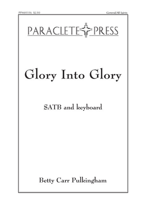 Book cover for Glory into Glory