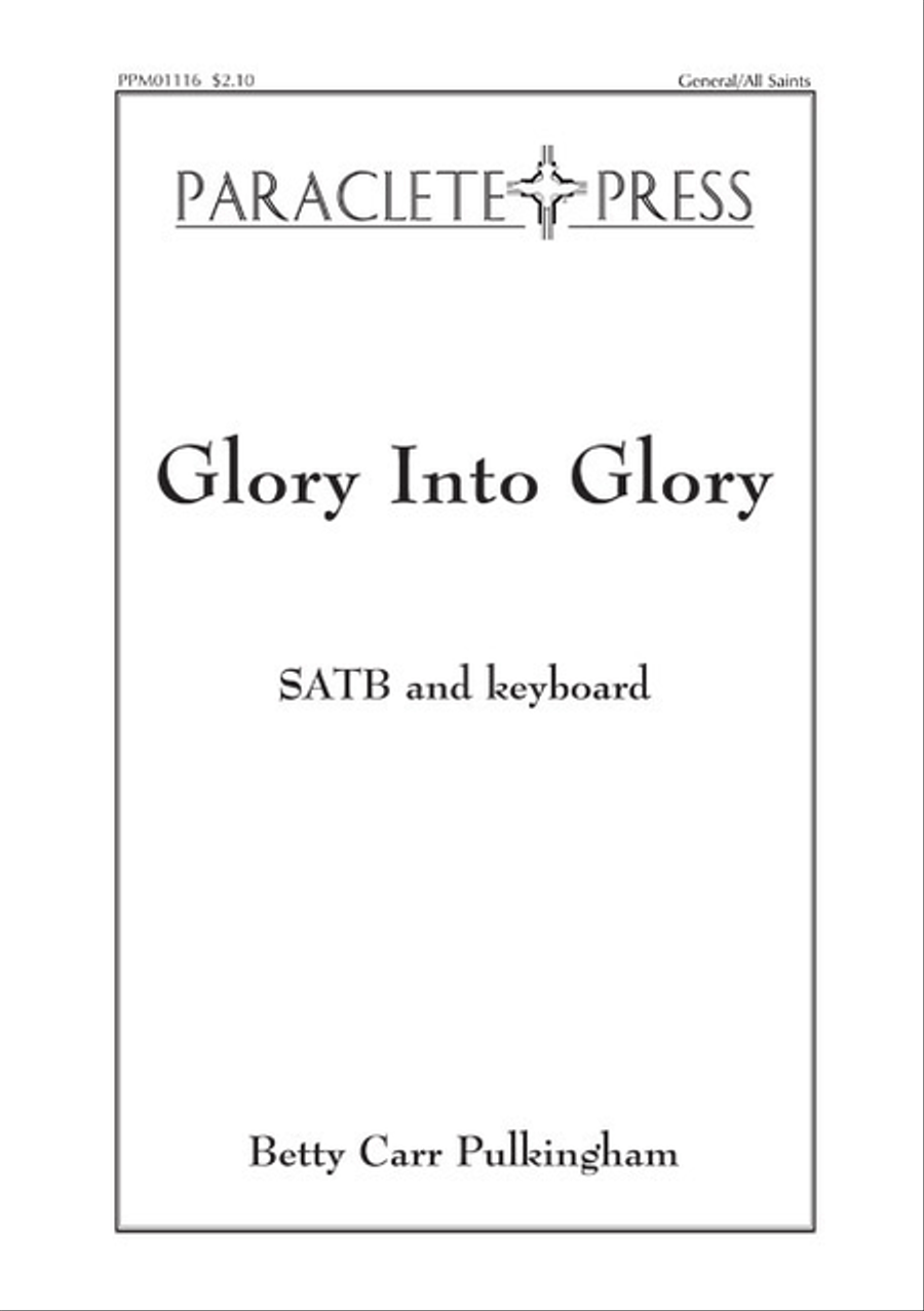 Glory into Glory Glory into Glory 4-Part scores gallery preview page 1