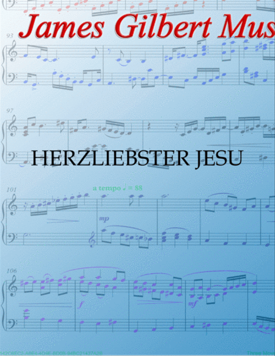 HERZLIEBSTER JESU HERZLIEBSTER JESU Small Ensemble scores gallery preview page 5