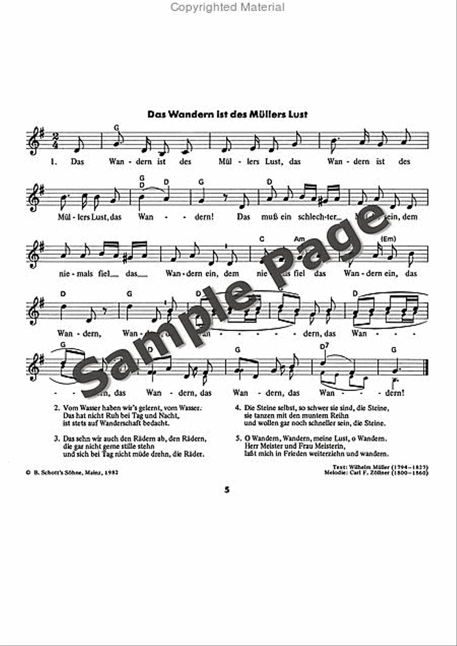 Es tonen die Lieder Recorder scores gallery preview page 6