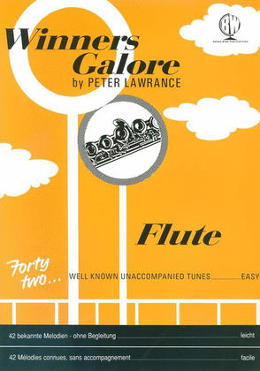 Book cover for Winners Galore For Flute