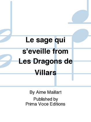 Le sage qui s'eveille from Les Dragons de Villars