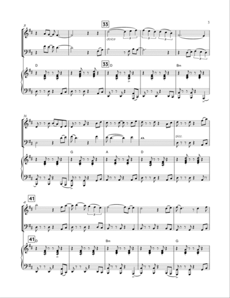 Stand By Me Piano Trio scores gallery preview page 3