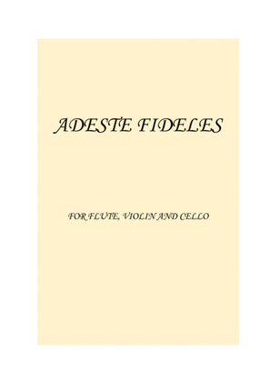 Book cover for Adeste Fideles EASY TRIO
