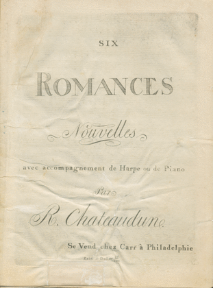 Six Romances Nouvelles