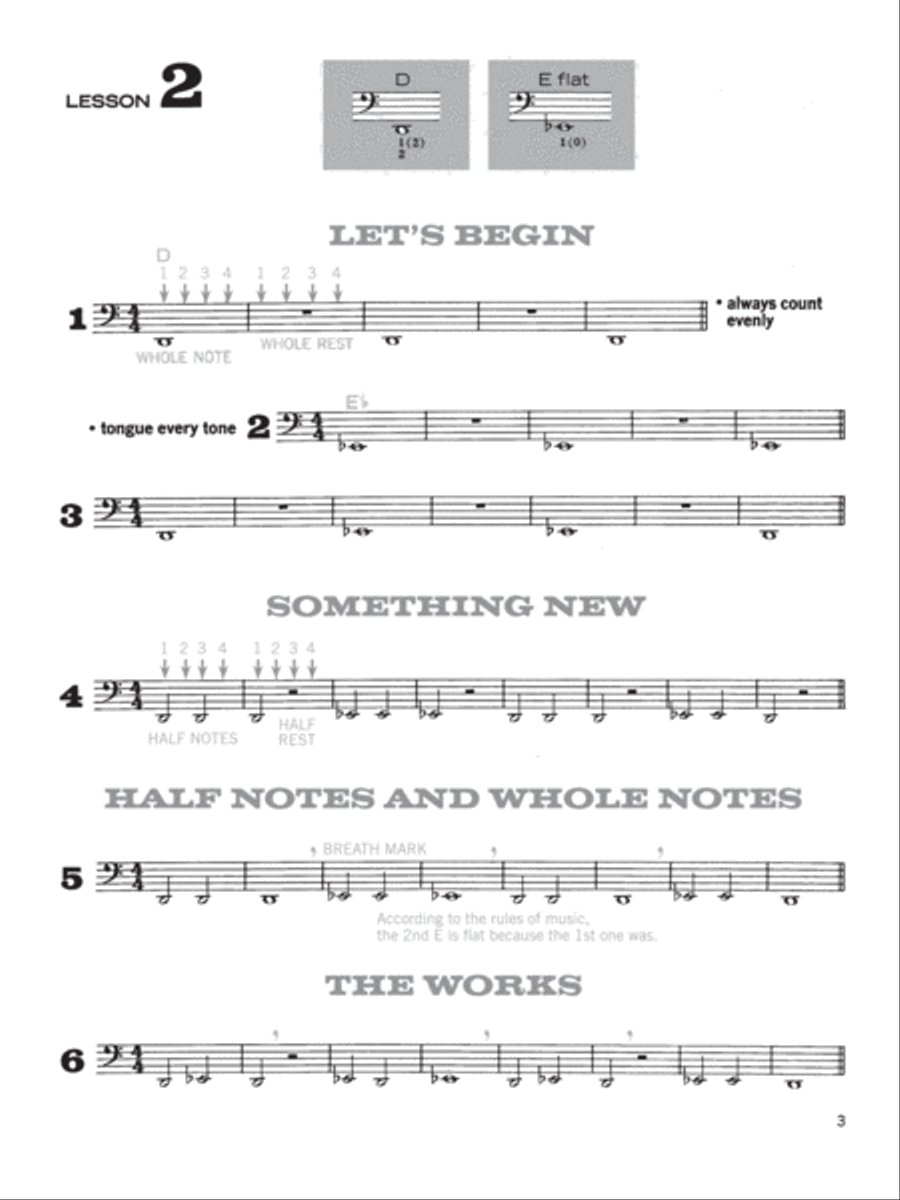 John Kinyon's Basic Training Course, Book 1 Concert Band Methods scores gallery preview page 3