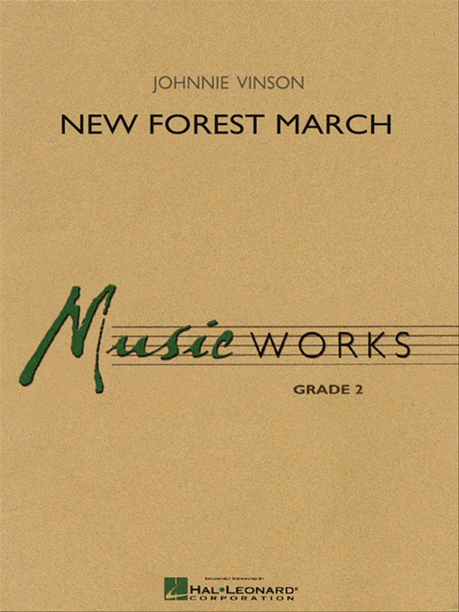 New Forest March New Forest March Concert Band scores gallery preview page 1
