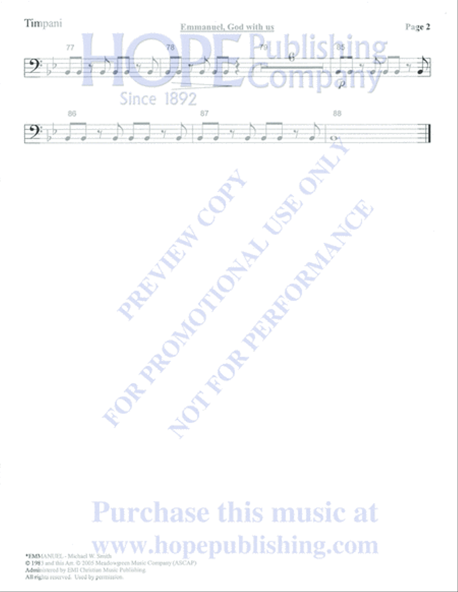 Emmanuel Emmanuel Orchestra scores gallery preview page 294