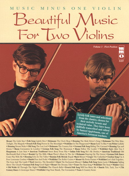 Beautiful Music for Two Violins, vol. I: 1st position