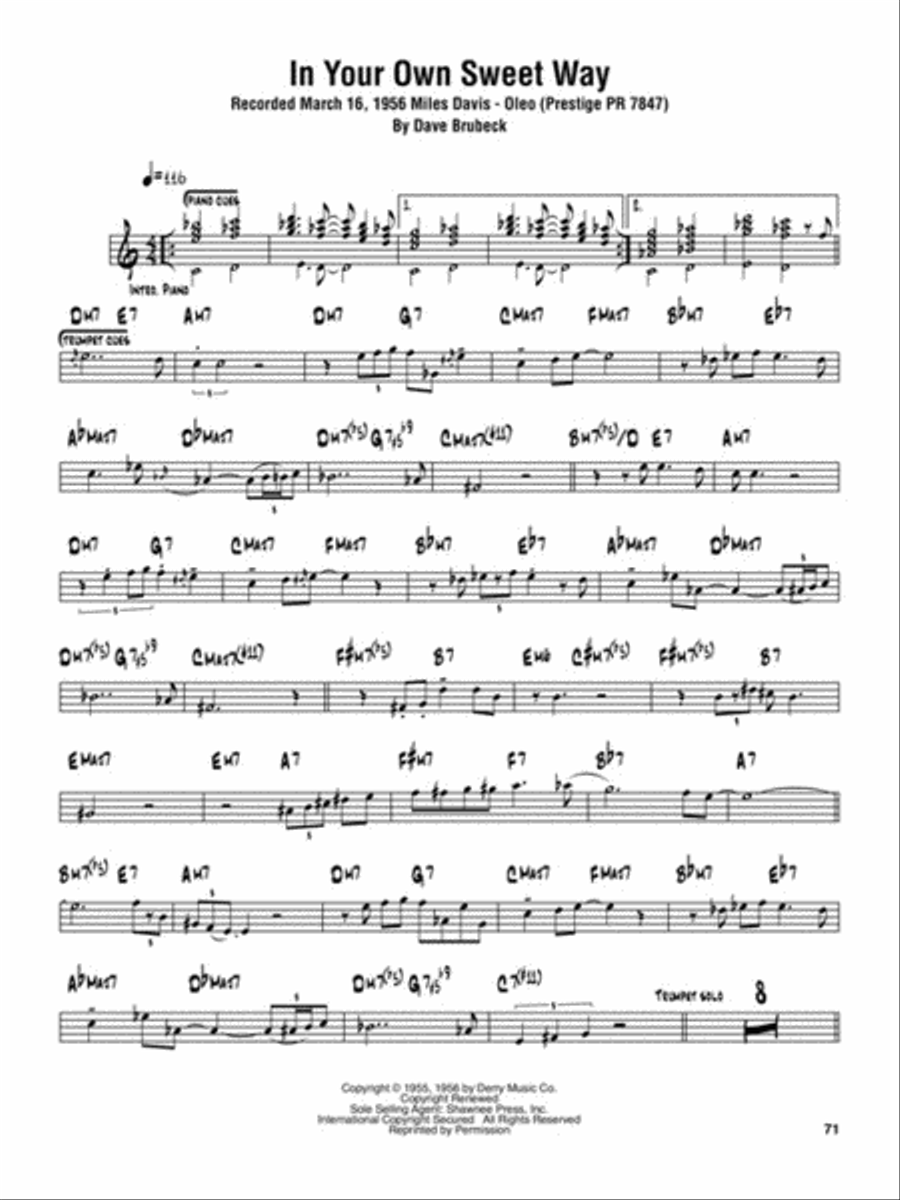 Sonny Rollins Omnibook B-Flat Instrument scores gallery preview page 5