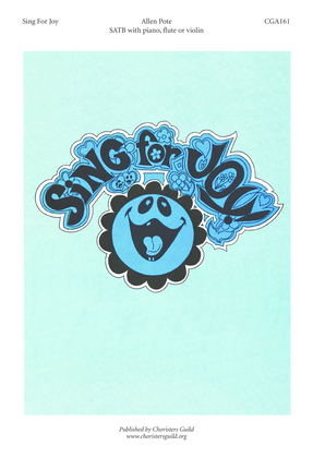 Book cover for Sing for Joy