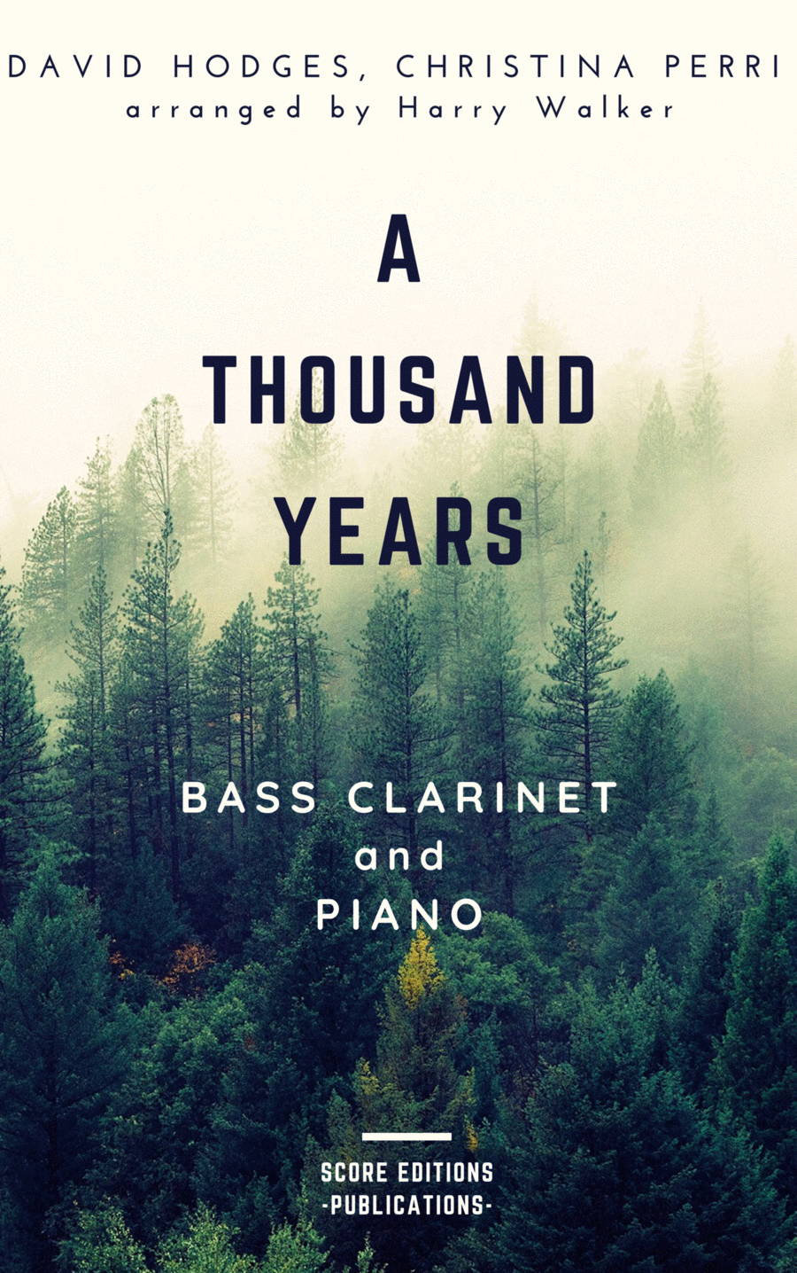 A Thousand Years A Thousand Years Clarinet Solo scores gallery preview page 1