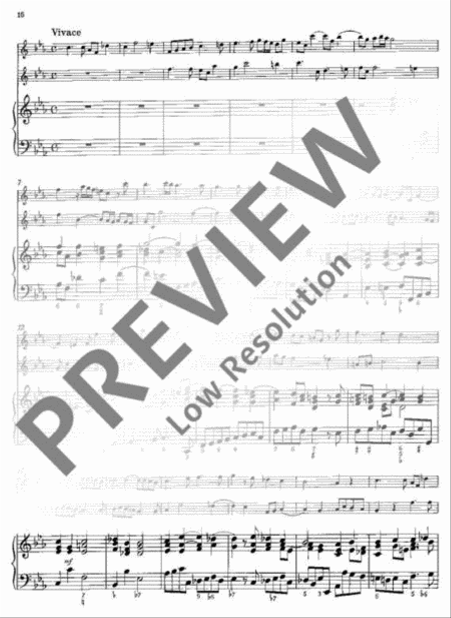 Twelve Triosonatas Cello scores gallery preview page 17