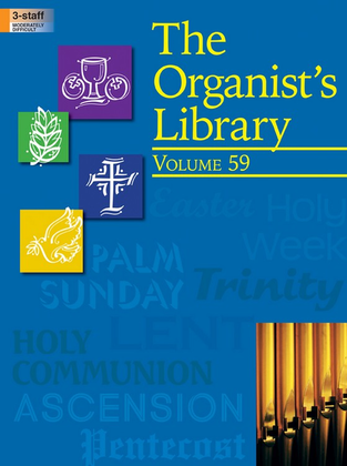 Book cover for The Organist's Library, Vol. 59
