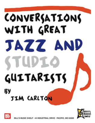 Book cover for Conversations with Great Jazz and Studio Guitarists