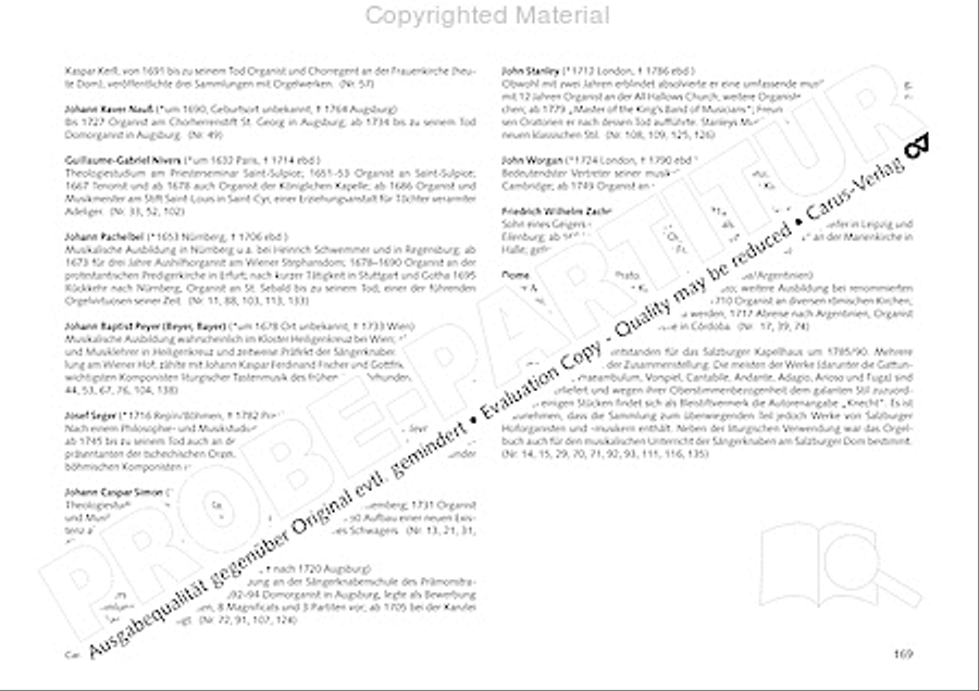 Organo pleno. Orgelstucke zum Ein- und Auszug Organ Solo scores gallery preview page 177