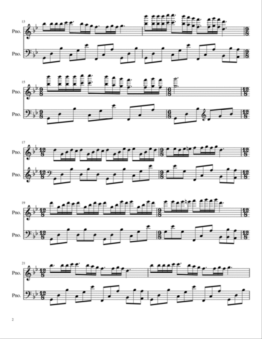 Marriage D Amour A Cappella scores gallery preview page 2