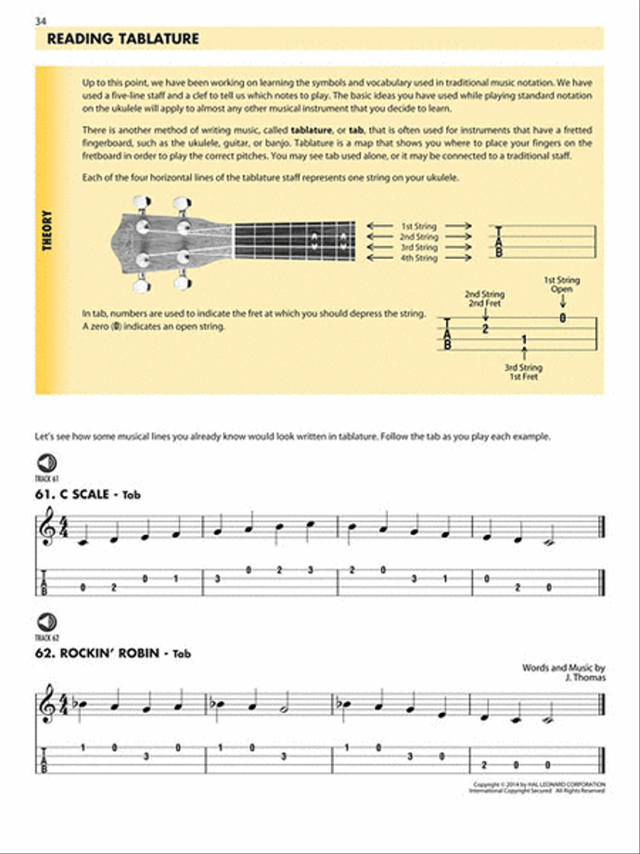 Essential Elements for Ukulele – Method Book 1 image number null