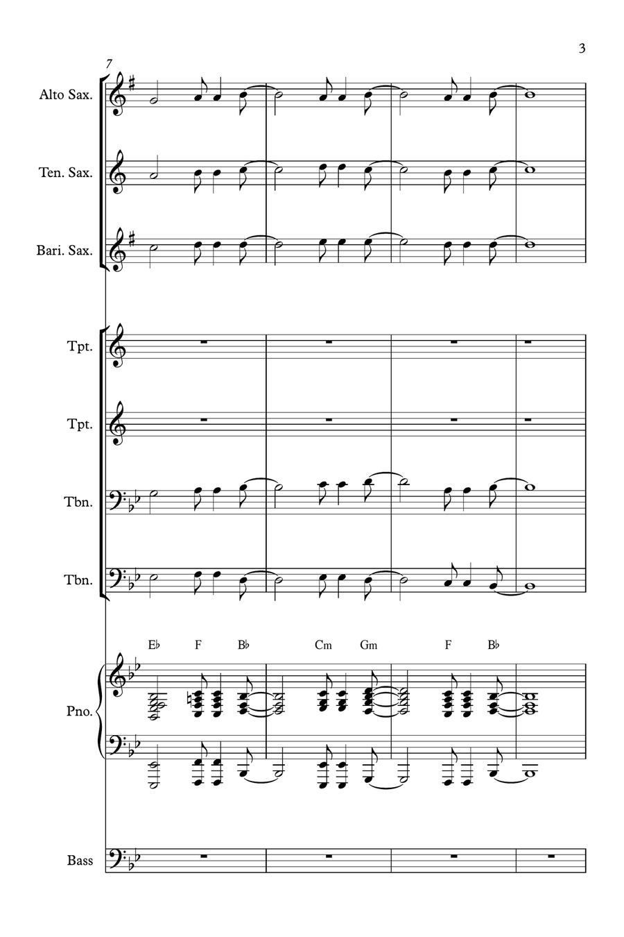 Circle Of Life Circle Of Life Concert Band scores gallery preview page 3