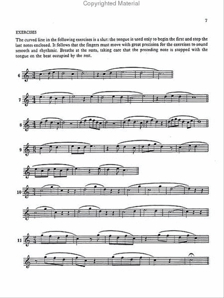 Treble Recorder Technique Alto Recorder scores gallery preview page 2