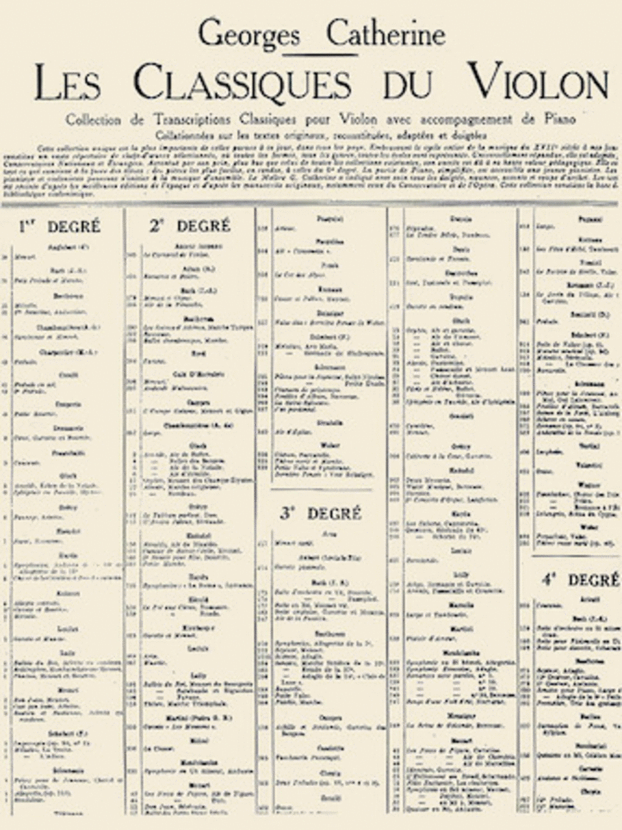 Le Moine Bourru Le Saint-Nicolas - Classiques No. 251 Violin Solo scores gallery preview page 1