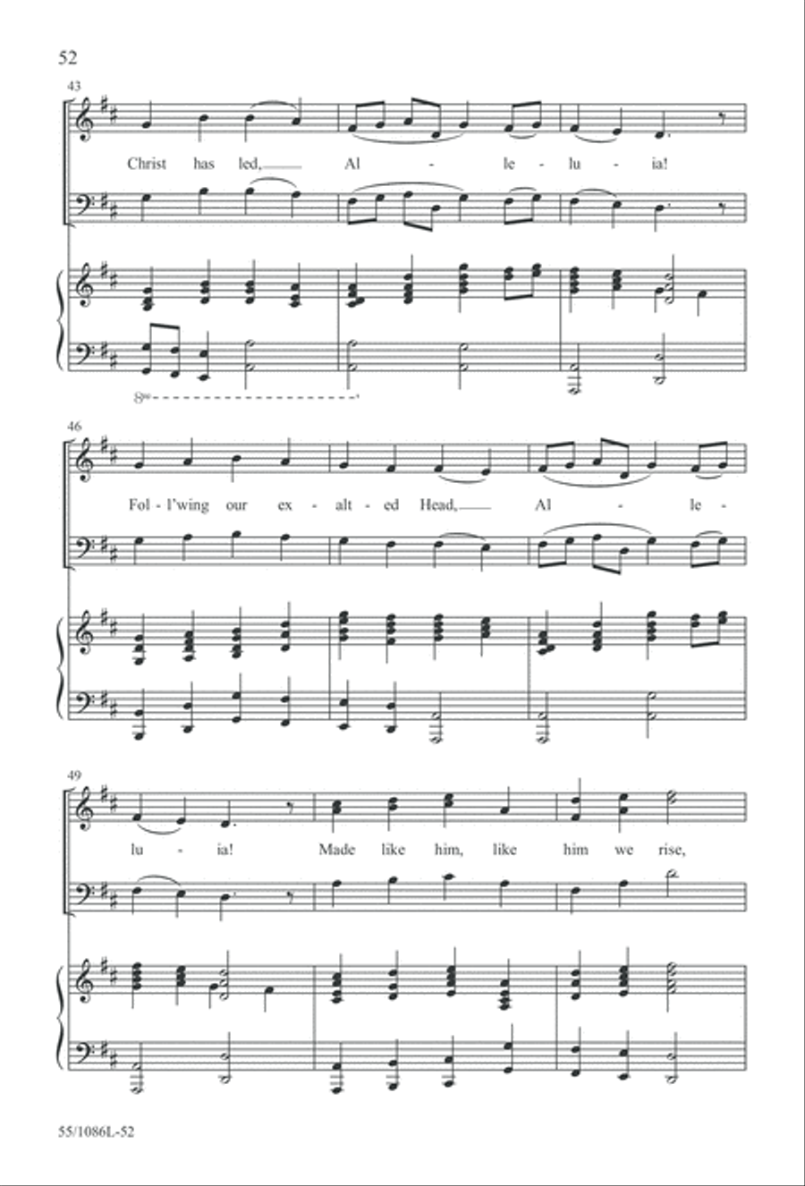 Out of the Shadows 3-Part scores gallery preview page 52