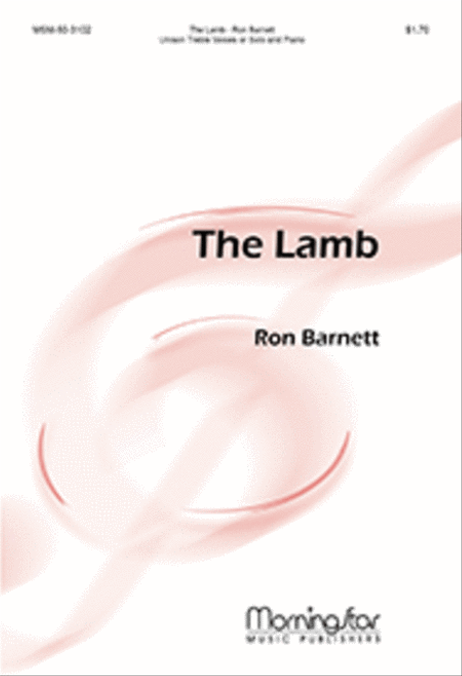 The Lamb Unison Choir scores gallery preview page 1