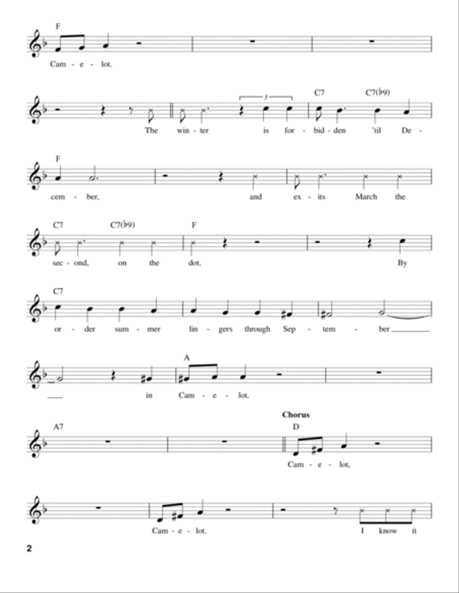 Camelot Voice scores gallery preview page 2
