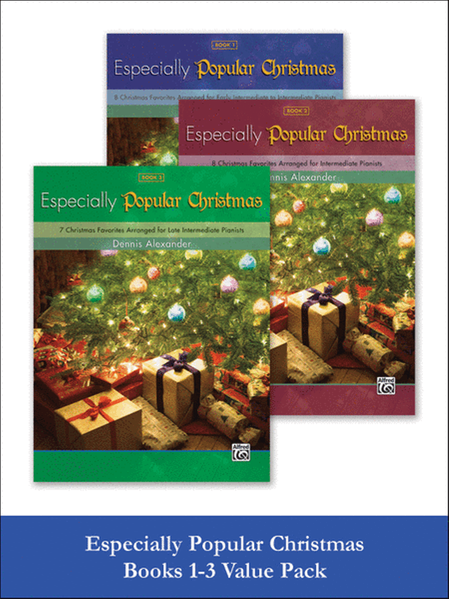 Especially Popular Christmas 1-3 (Value Pack) Piano Solo scores gallery preview page 1