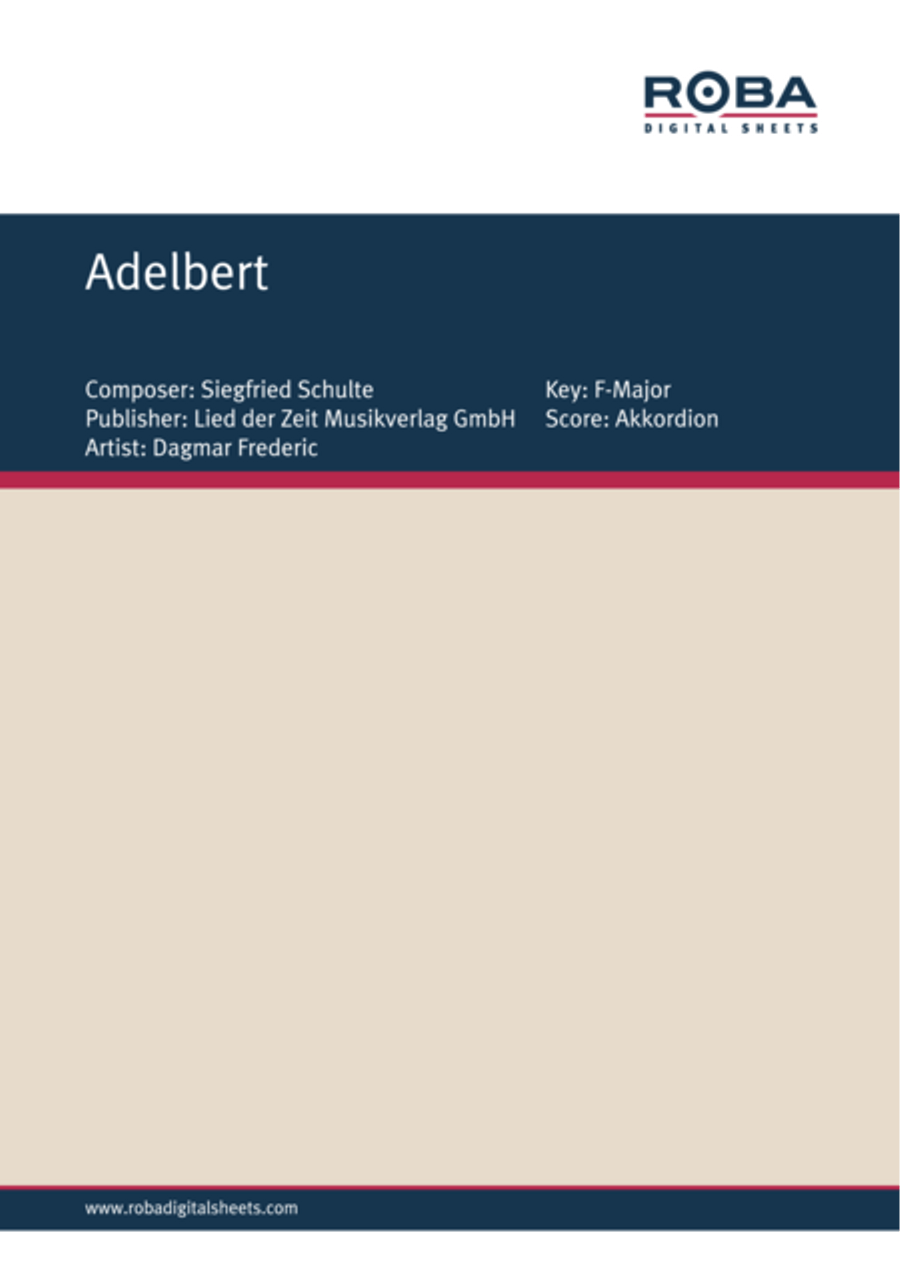 Adelbert Accordion scores gallery preview page 1