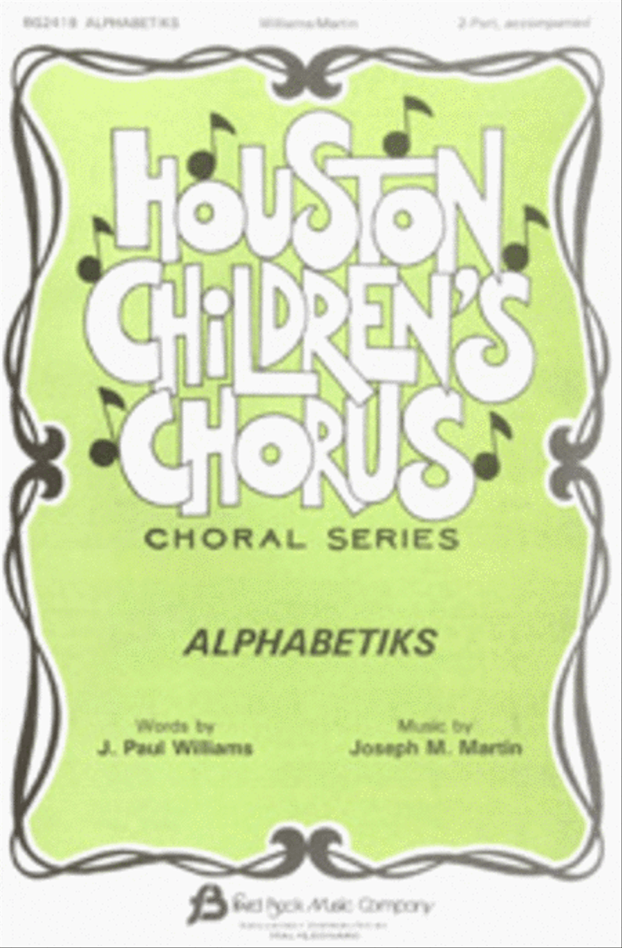 Alphabetiks Alphabetiks 2-Part scores gallery preview page 1