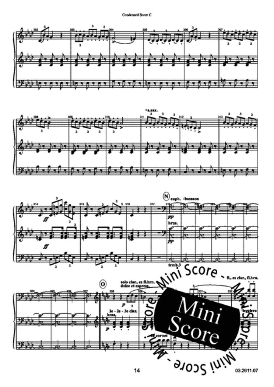La Gazza Ladra La Gazza Ladra Concert Band scores gallery preview page 64