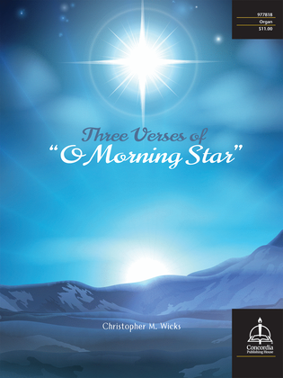Book cover for Three Verses of O Morning Star