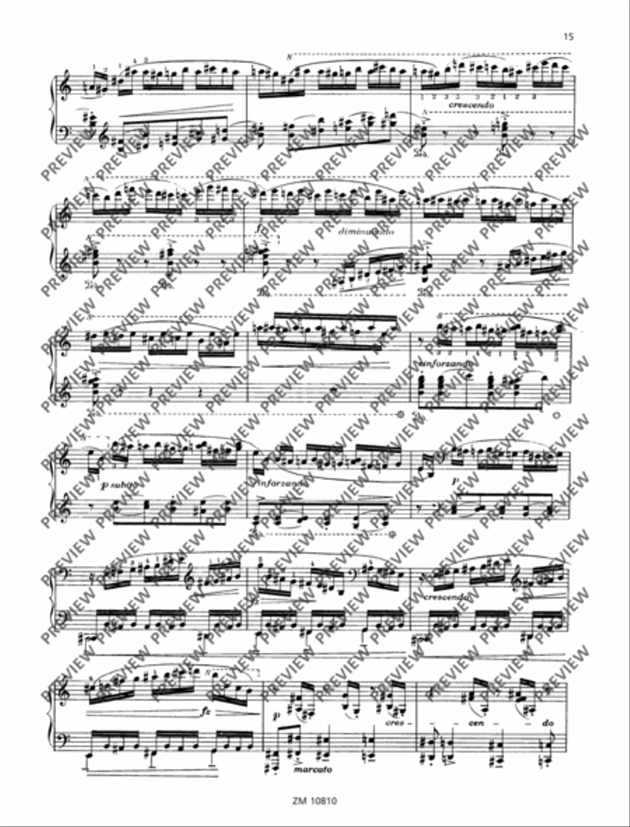 Sonata romantica Sonata romantica Piano Solo scores gallery preview page 16