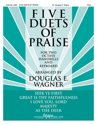 Book cover for Five Duets of Praise