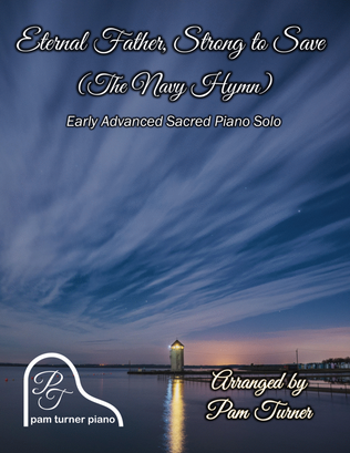 Book cover for Eternal Father, Strong to Save (The Navy Hymn) (Early Advanced Piano Solo)