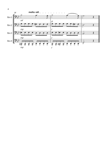 Bach Rocks! for Bassoon Quartet image number null