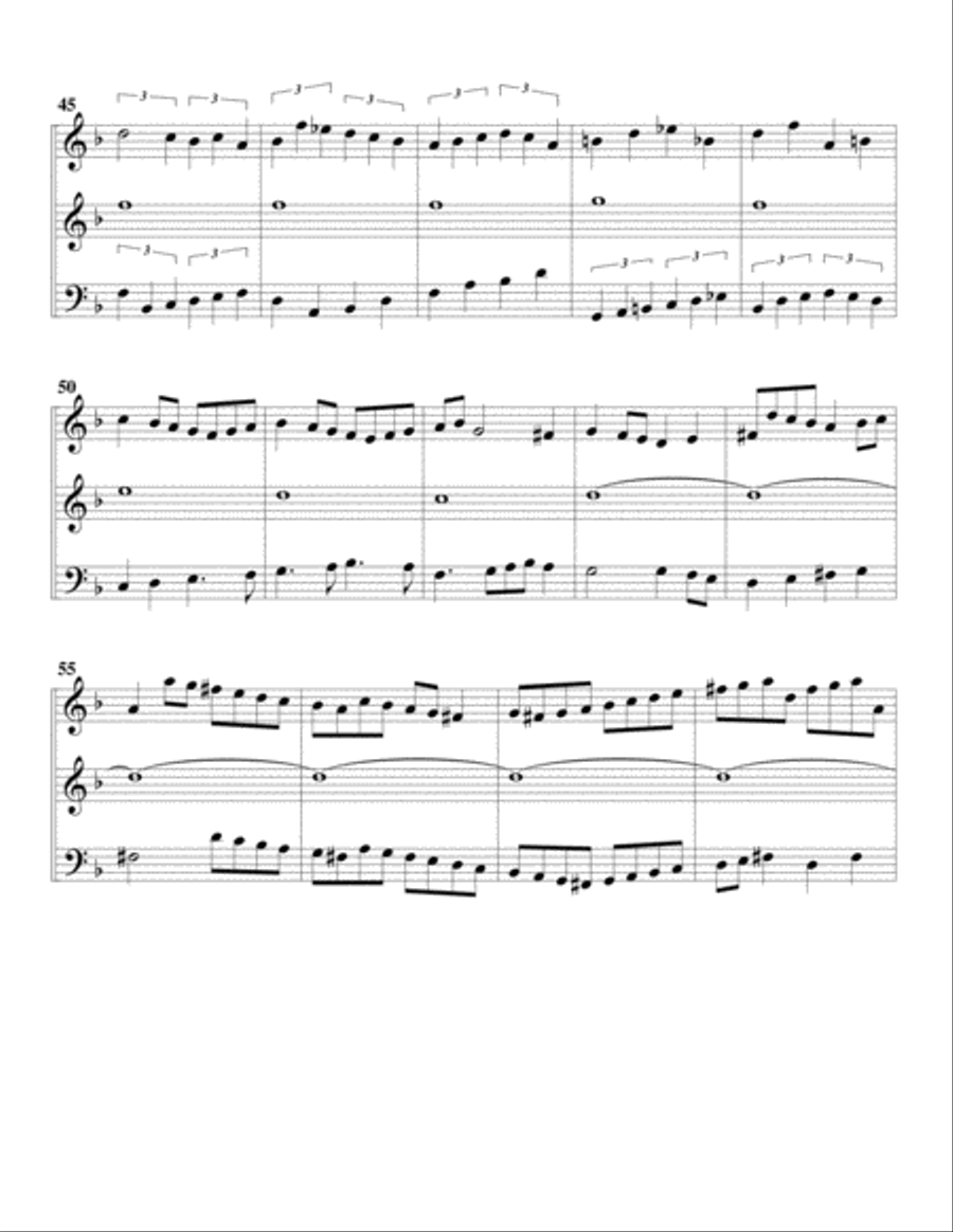 2 In Nomine & 14 Fantasies VdGS 1-16 (arrangements for 3 recorders) Recorder scores gallery preview page 6