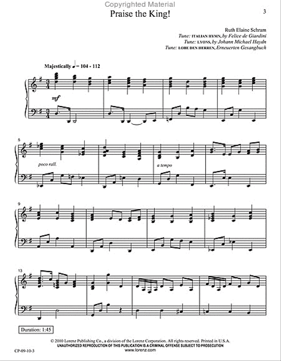 The Church Pianist's Library, Vol. 9 Piano Solo scores gallery preview page 2