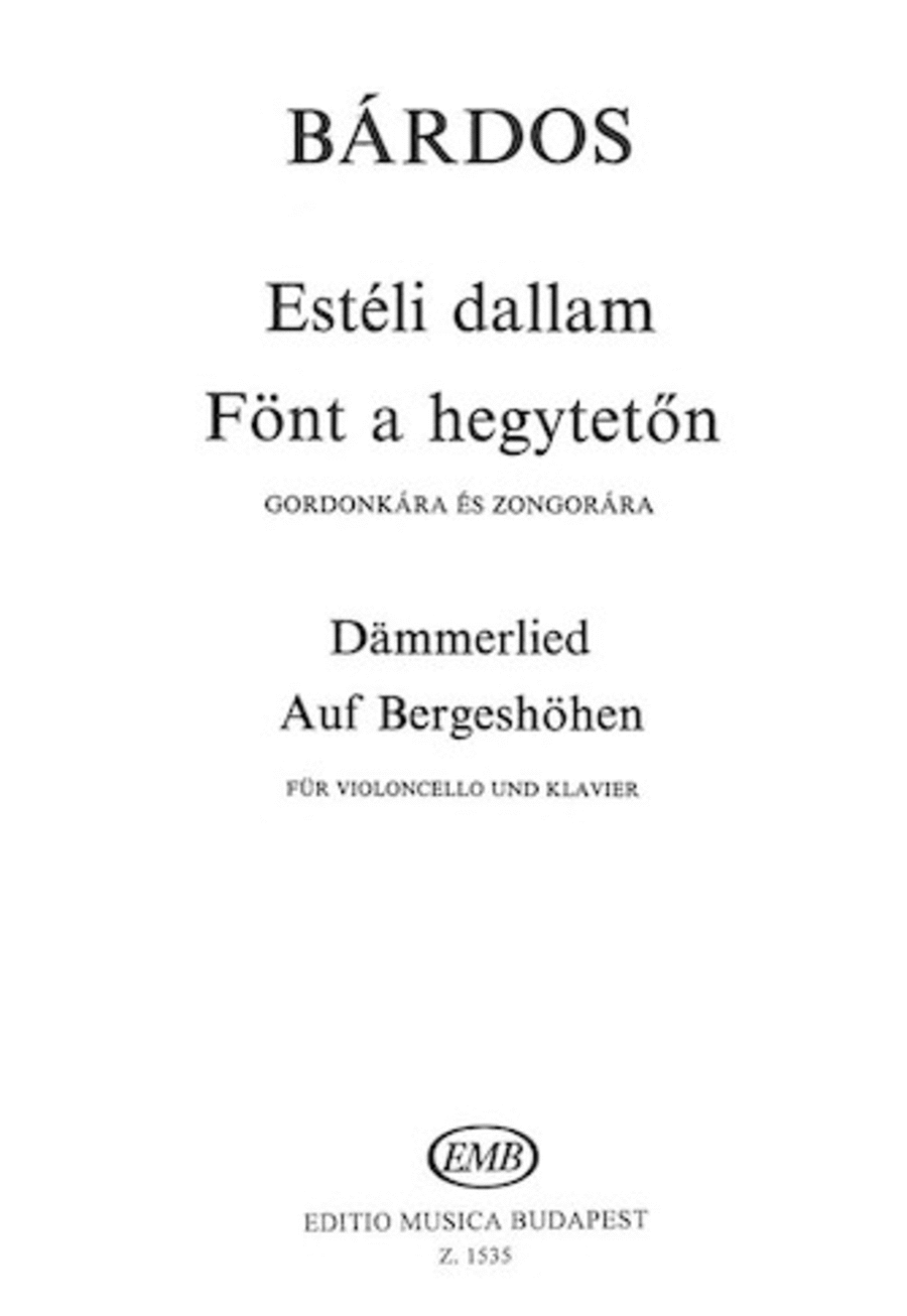 Estli Dallam - F Nt A Hegytet N Piano Accompaniment scores gallery preview page 1