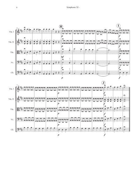 Symphonie XI - 1st Movement - Allegro image number null