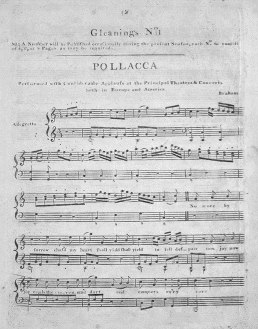 Polacca. Gleanings No.1
