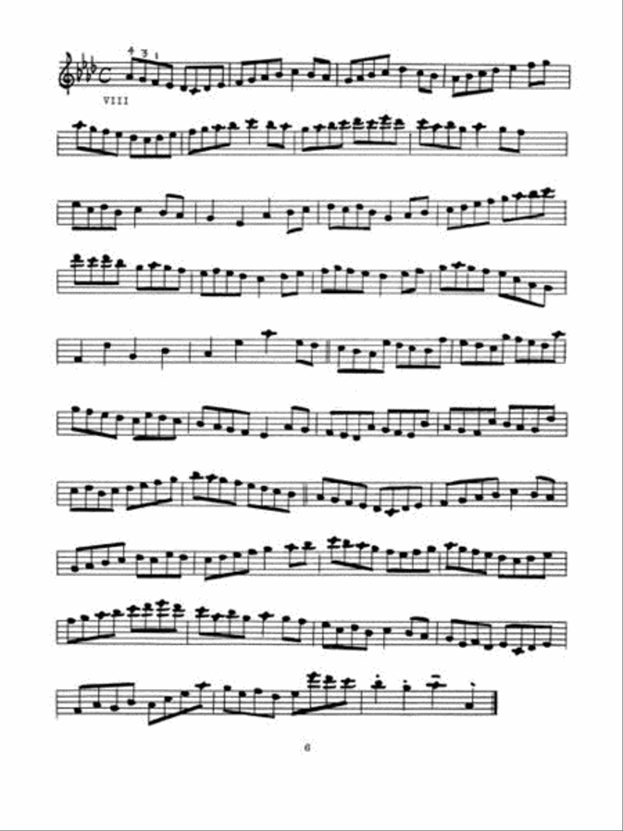 Advanced Reading Studies for Guitar Classical Guitar scores gallery preview page 6