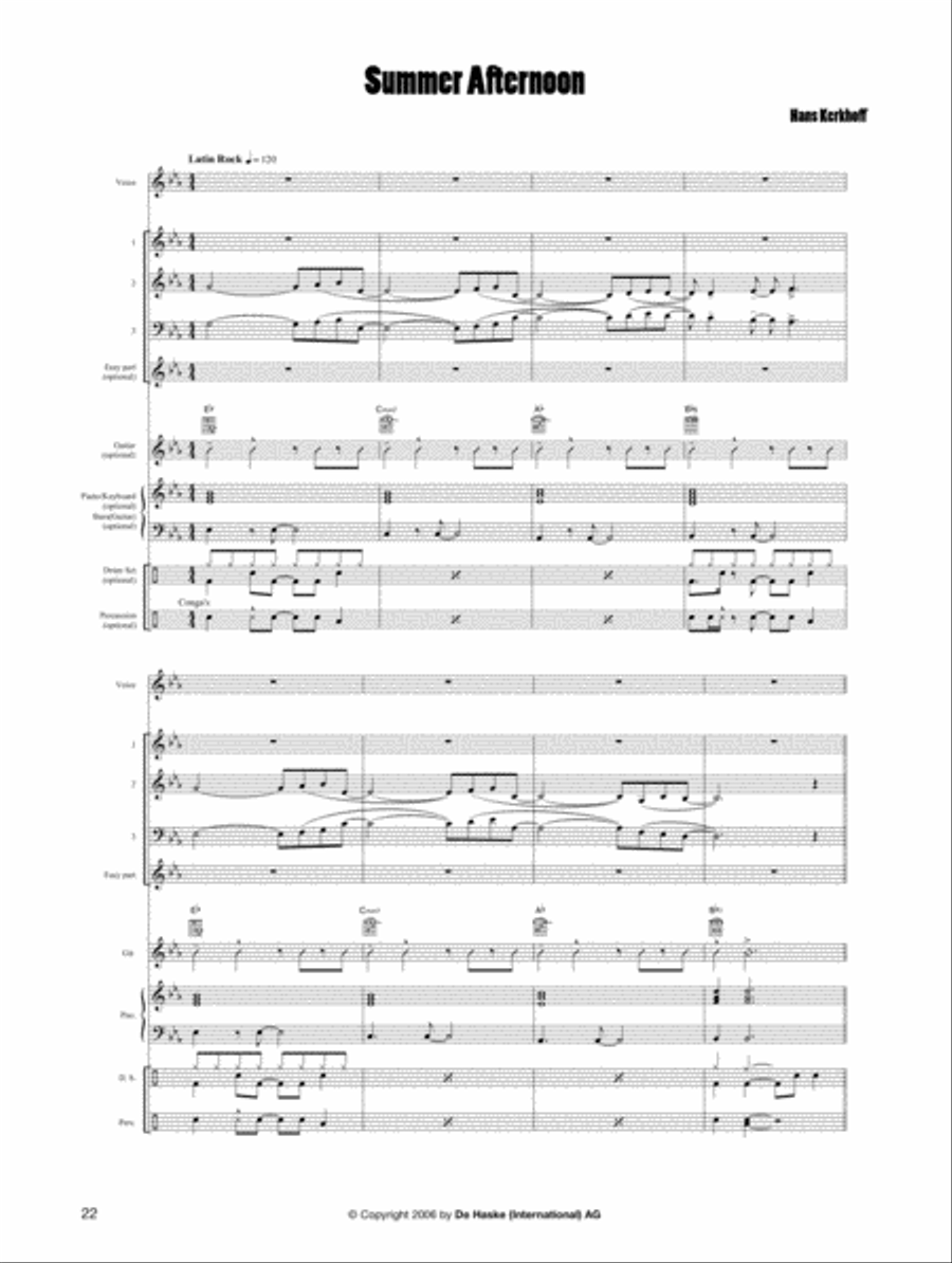 Begin the Band #1 Score scores gallery preview page 8