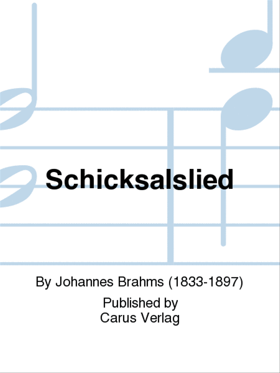 Schicksalslied, Op. 54